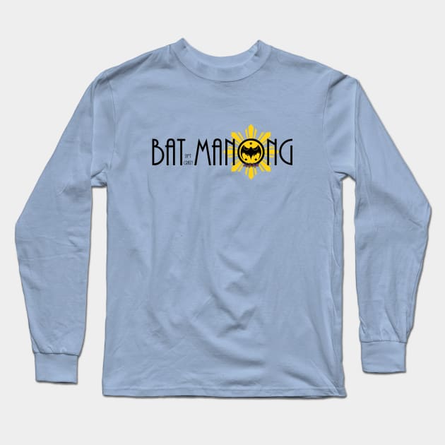 Icbanimation Studios - BAT MANONG Long Sleeve T-Shirt by TheFilAmNerd